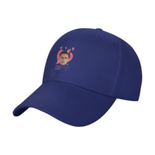 Load image into Gallery viewer, Solid Color Curved Brim Peaked Cap