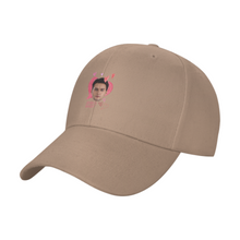 Load image into Gallery viewer, Solid Color Curved Brim Peaked Cap