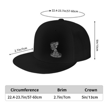 Load image into Gallery viewer, Flat Brim Sun Hat