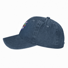 Load image into Gallery viewer, Adult Washed Denim Baseball Cap