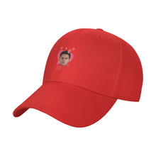 Load image into Gallery viewer, Solid Color Curved Brim Peaked Cap
