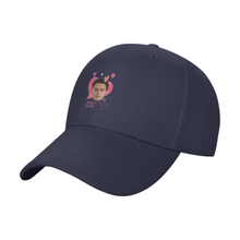 Load image into Gallery viewer, Solid Color Curved Brim Peaked Cap
