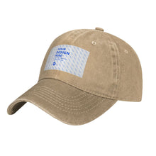 Load image into Gallery viewer, Adult Washed Denim Baseball Cap
