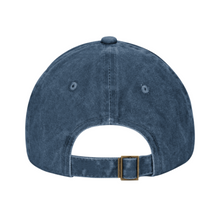 Load image into Gallery viewer, Adult Washed Denim Baseball Cap
