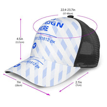 Load image into Gallery viewer, Curved Brim Mesh Baseball Cap
